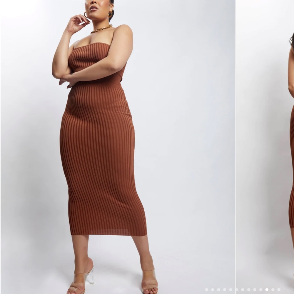 Knit Midi Dress